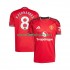 Camisola Manchester United Bruno Fernandes 8 Homem Equipamento Primeiro 2025-2026 Manga Curta